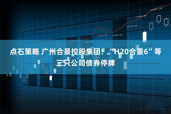 点石策略 广州合景控股集团：“H20合景6”等三只公司债券停牌